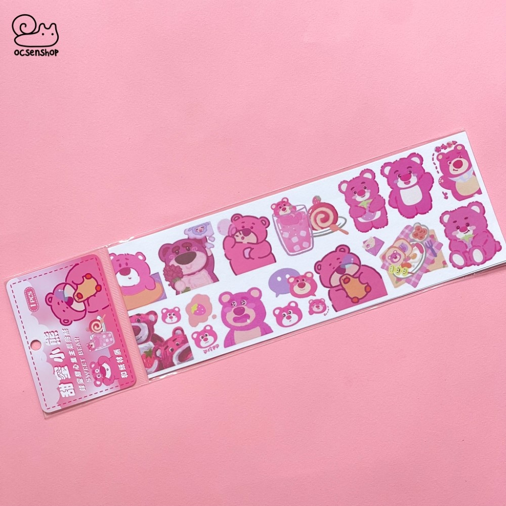 Sticker bảng nhỡ Cartoon (5x10.2cm)