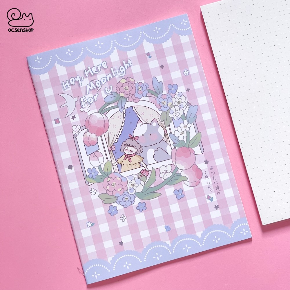 Vở B5 Hey here Moonlight for you (64tr)