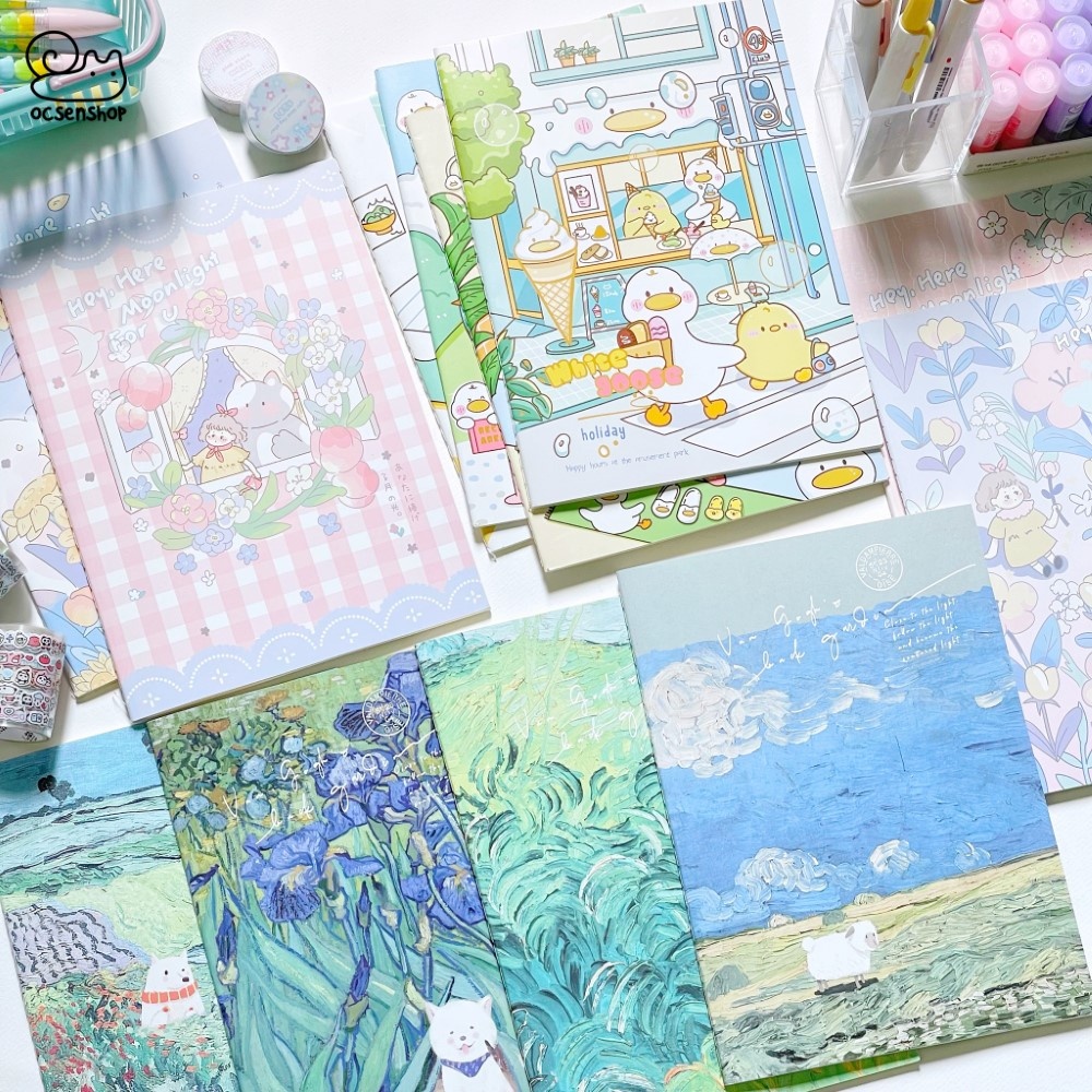 Vở B5 Van Gogh's back garden (64tr)
