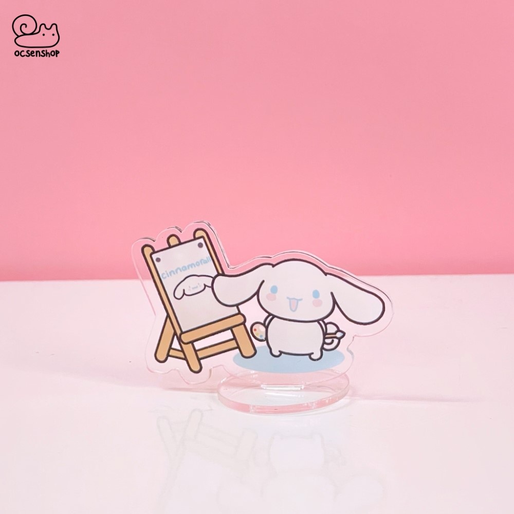 Standee Sanrio vẽ tranh