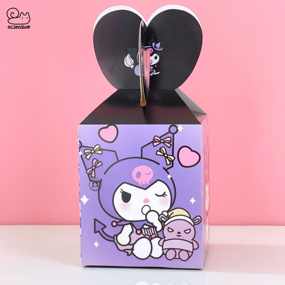 Hộp quà Sanrio nắp chéo trái tim