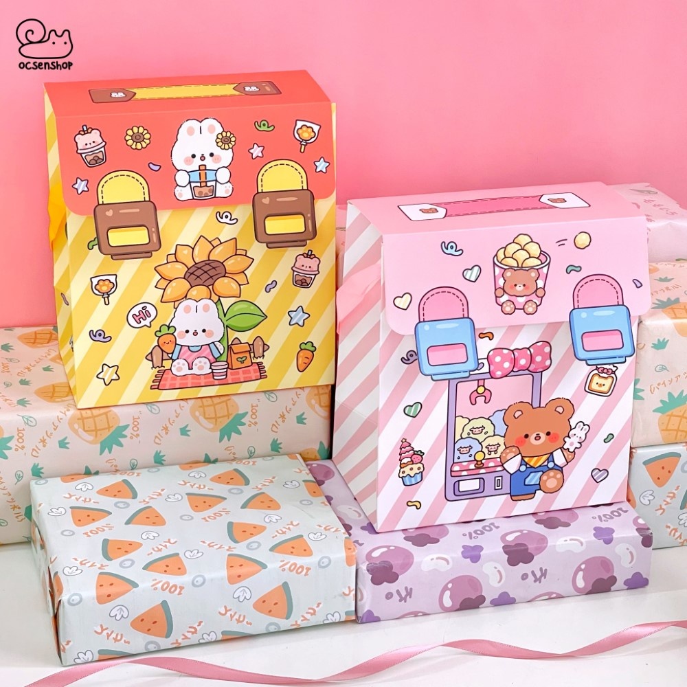 Túi quà Động vật hình balo (18,9x11cm)