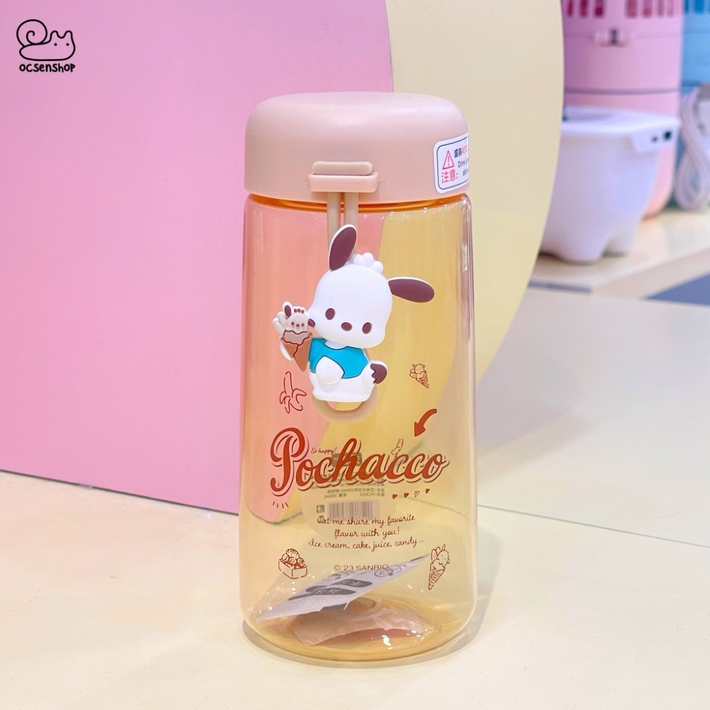 Bình nhựa trong Sanrio (350ml)