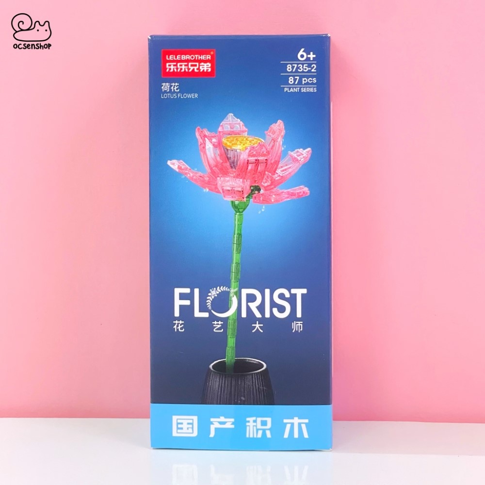 Bộ xếp hình Lelebrother Florist