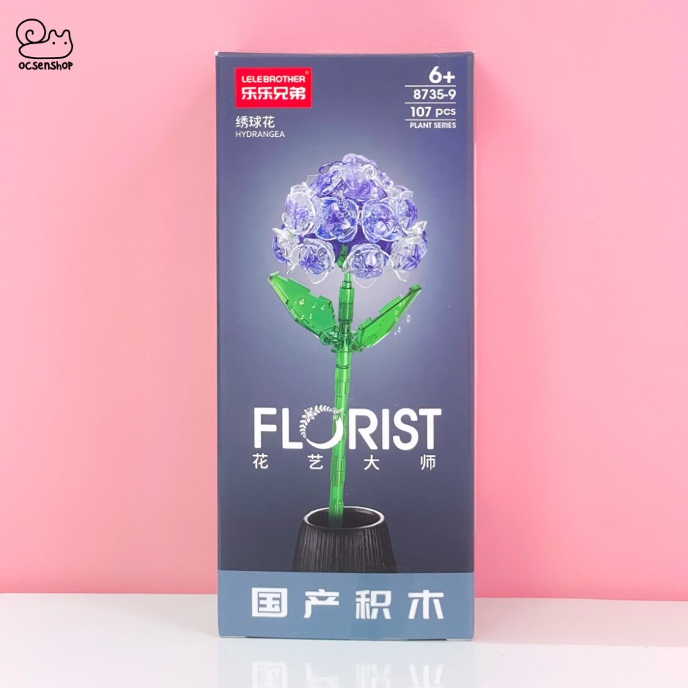 Bộ xếp hình Lelebrother Florist