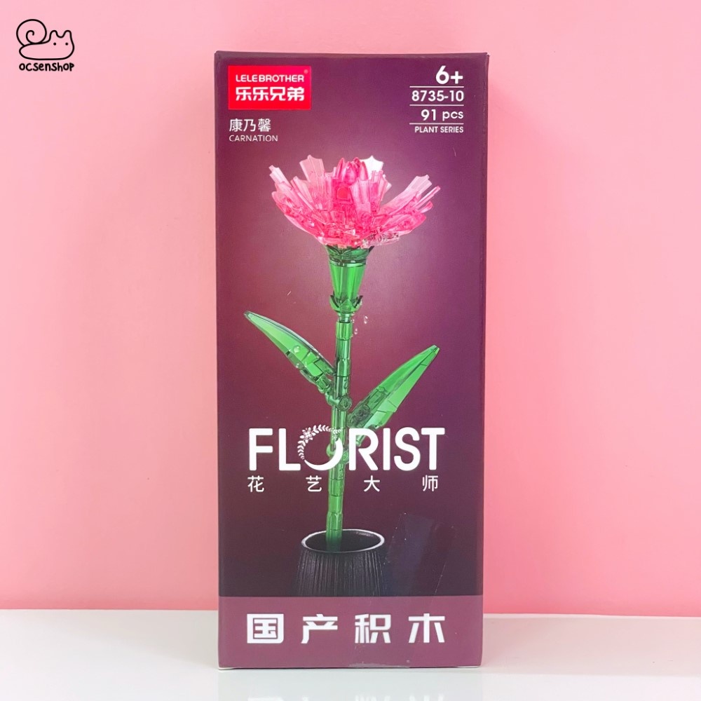 Bộ xếp hình Lelebrother Florist