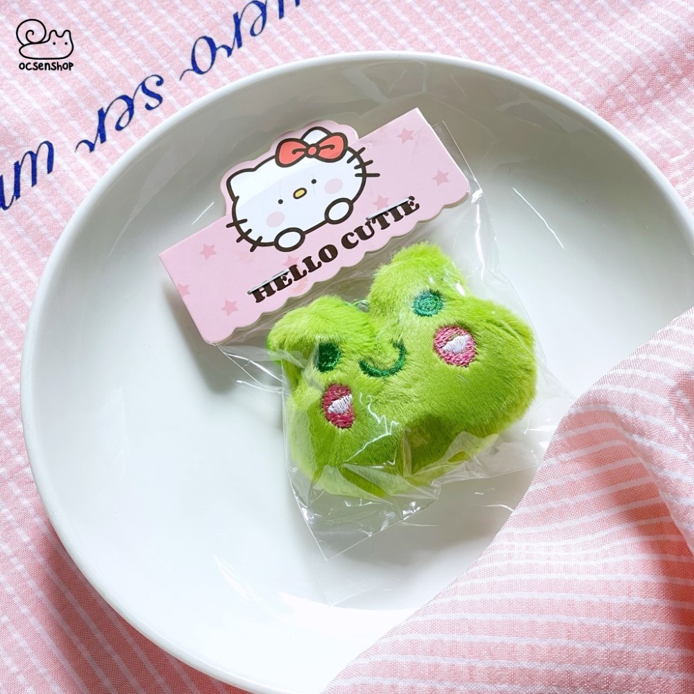 Móc khóa bông mặt Động vật