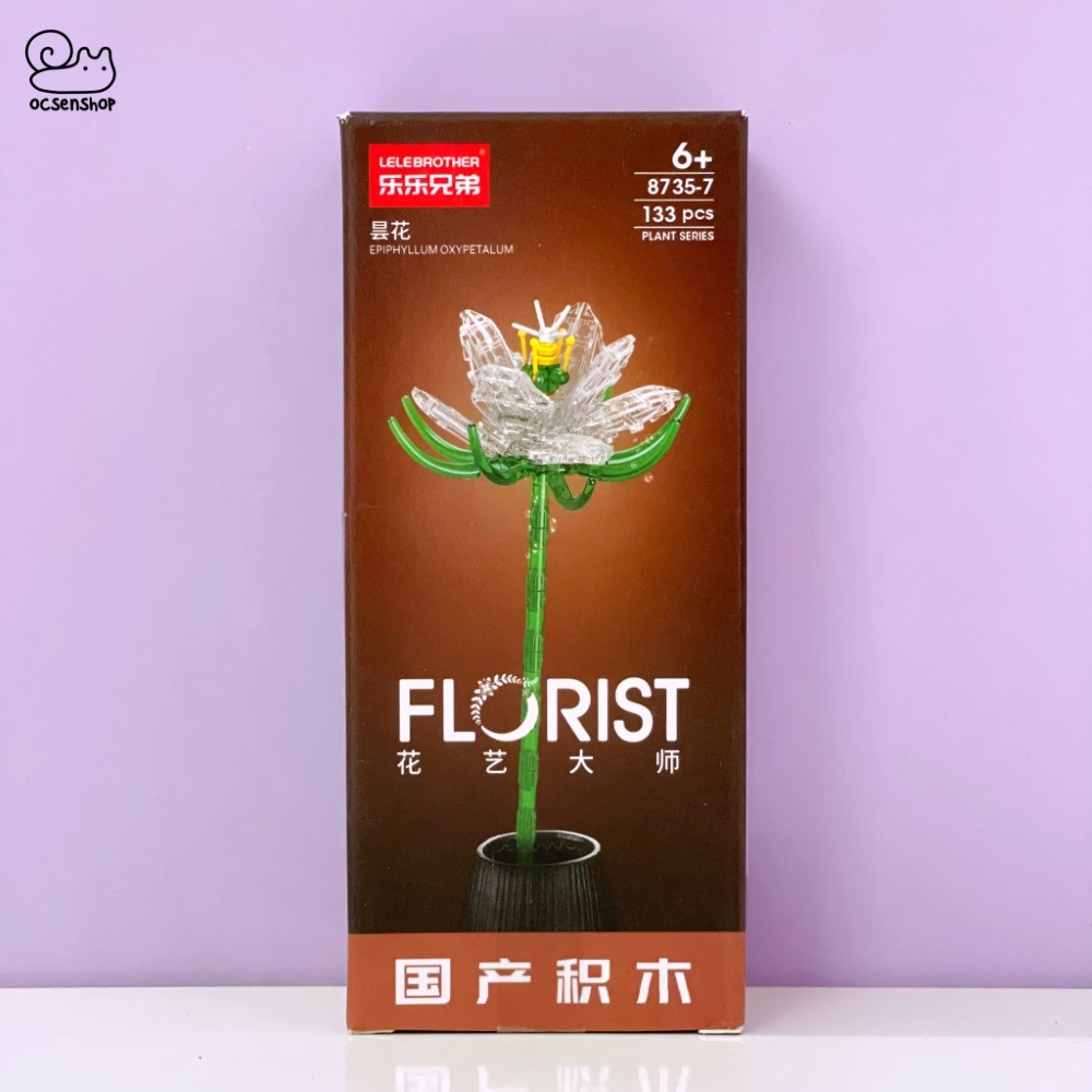 Bộ xếp hình Lelebrother Florist