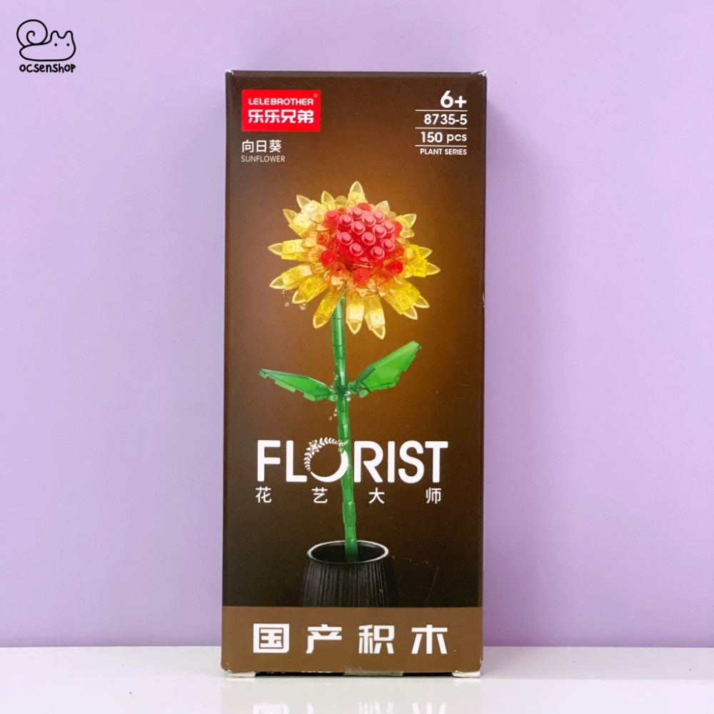 Bộ xếp hình Lelebrother Florist