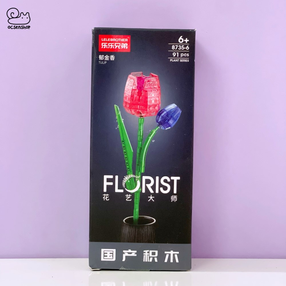 Bộ xếp hình Lelebrother Florist