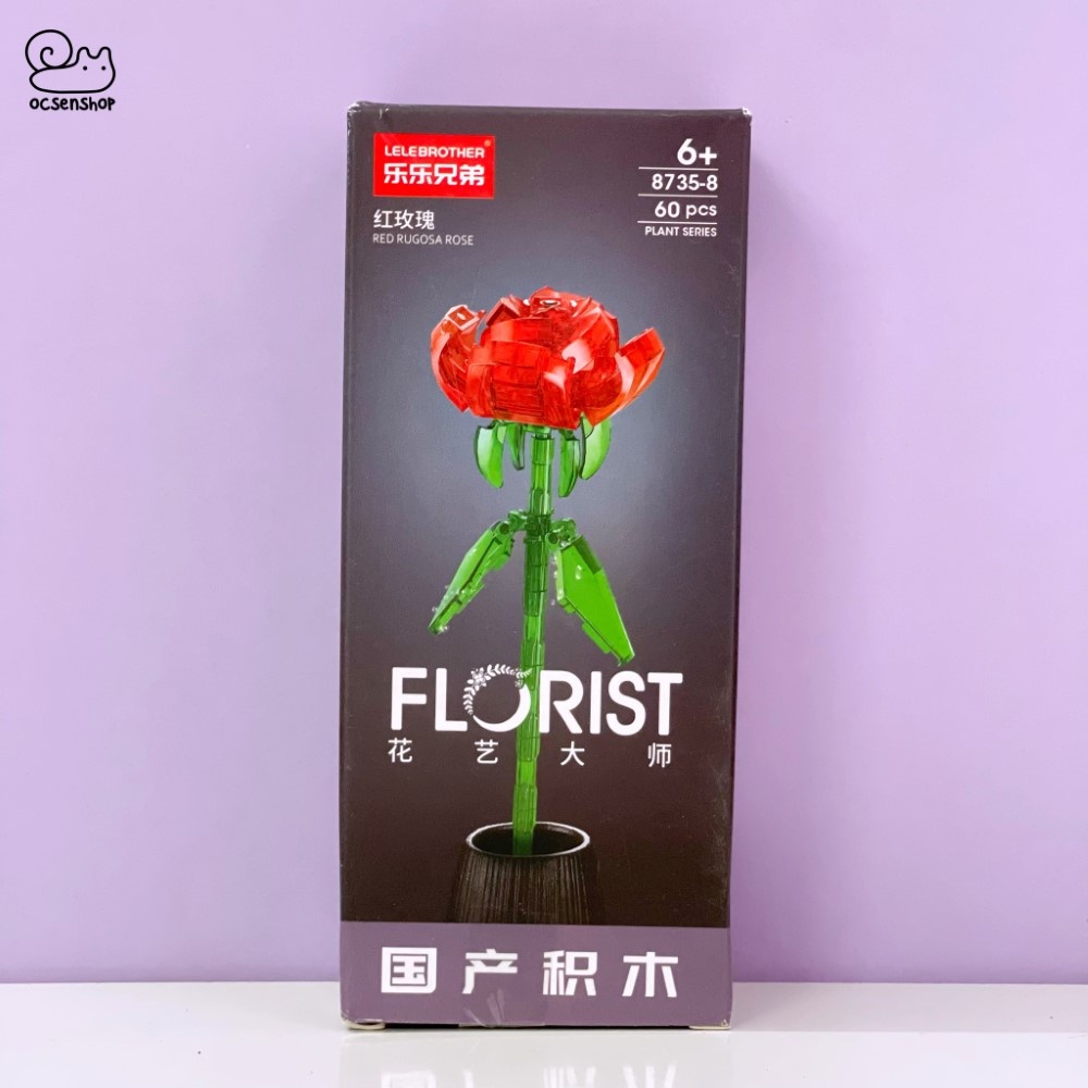 Bộ xếp hình Lelebrother Florist