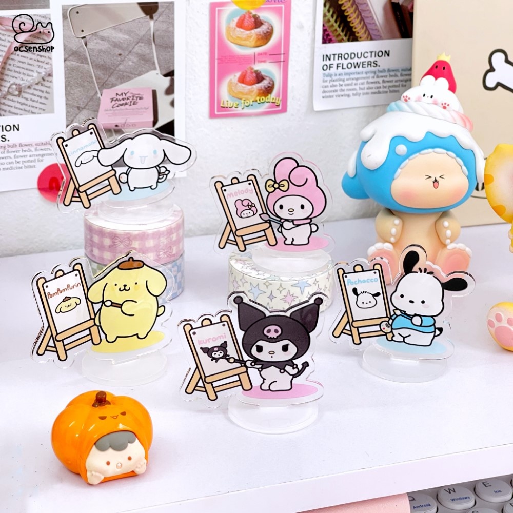 Standee Sanrio ve tranh