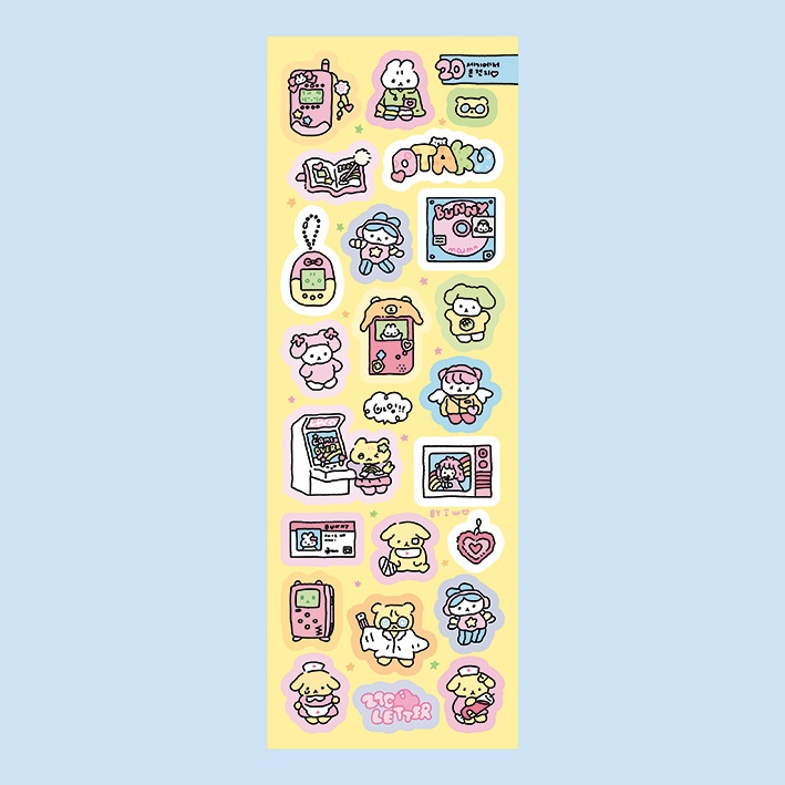 Sticker Động vật Nhật (6x17,8cm)