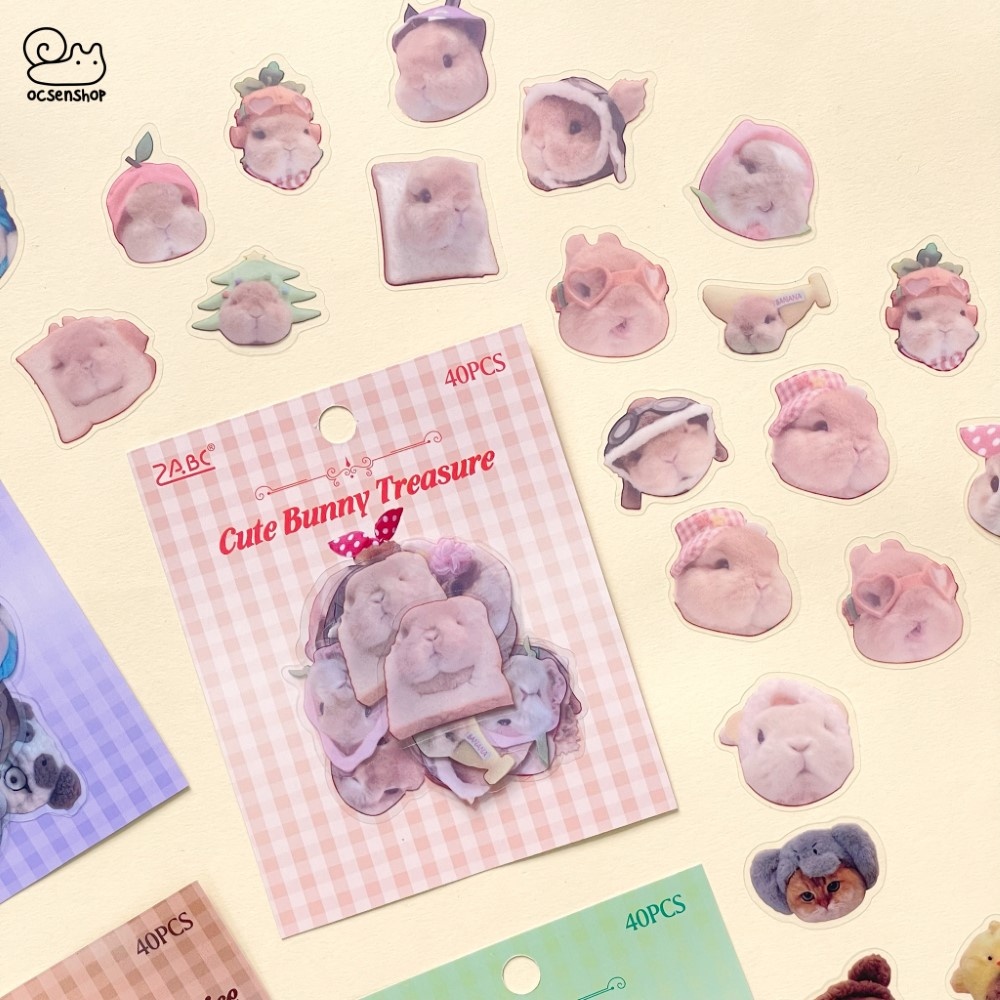 Sticker gói Động vật cute (40pcs)