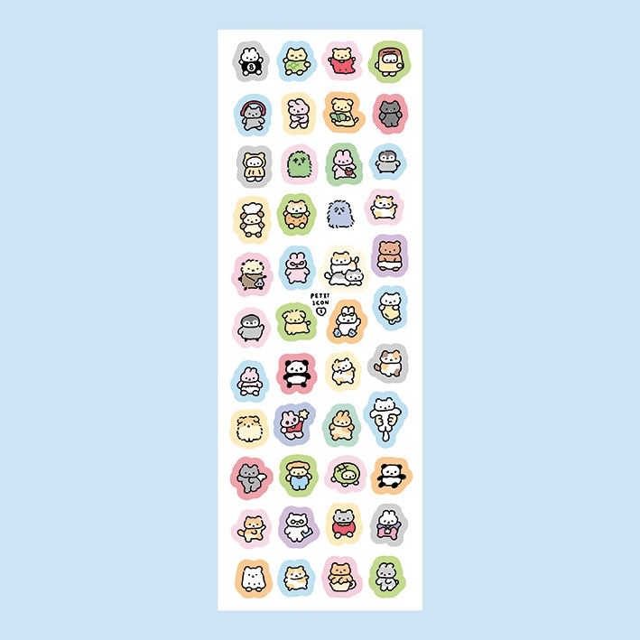 Sticker Động vật Nhật (6x17,8cm)