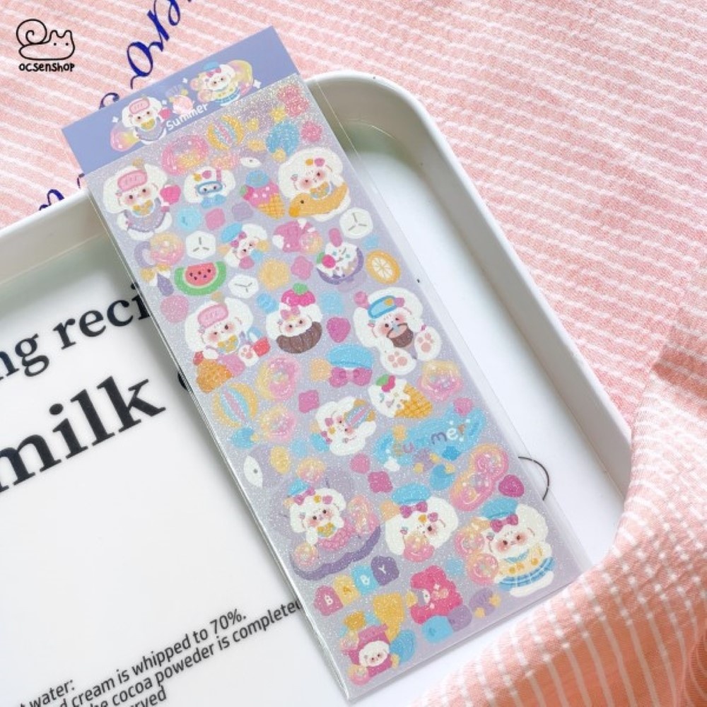 Sticker Động vật (7x19cm)