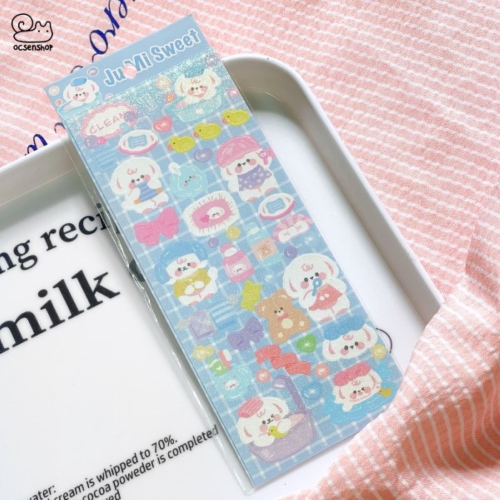 Sticker Ju Mi Sweet (7x19cm)