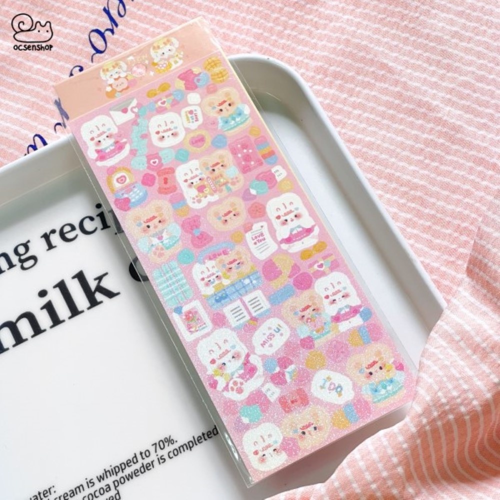 Sticker Động vật (7x19cm)