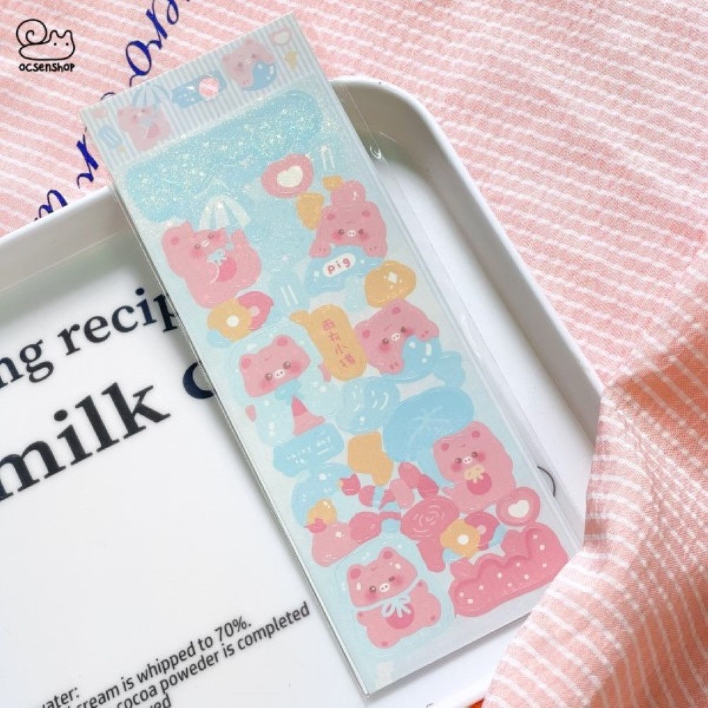 Sticker Động vật (7x19cm)