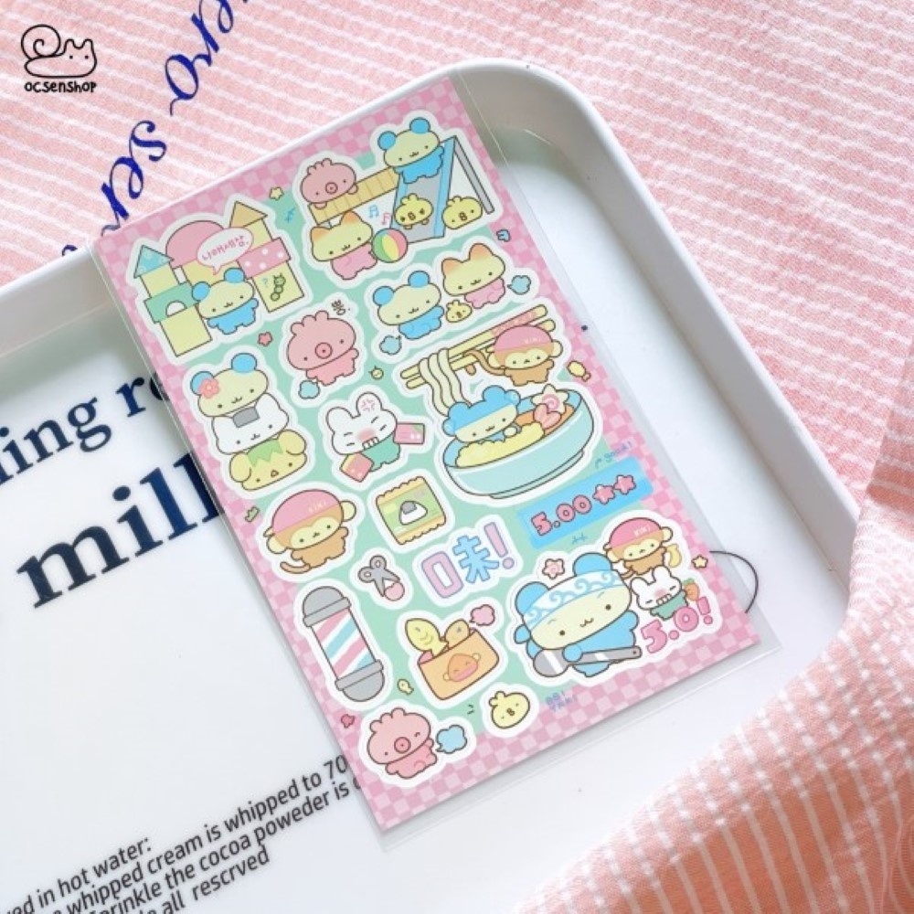 Sticker Allang mallang (9x15cm)