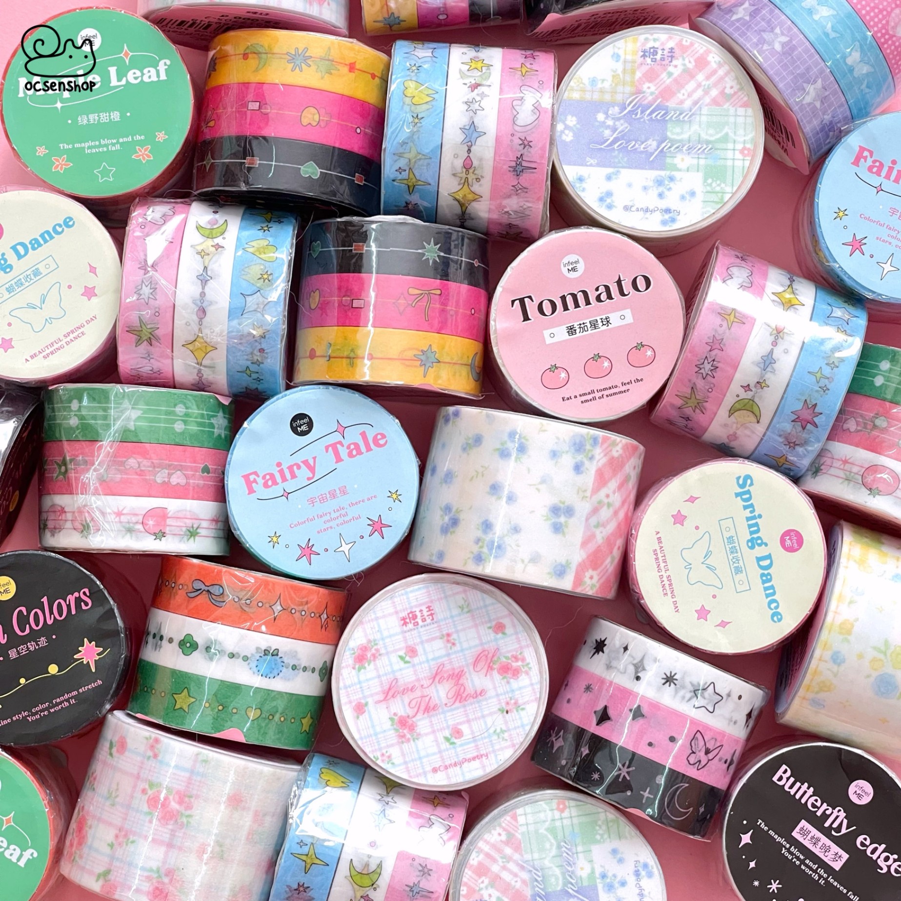 Washitape CandyPoetry (3cm)