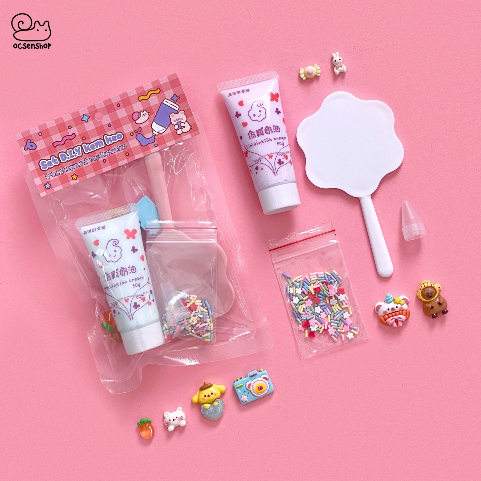 Set DIY kem keo