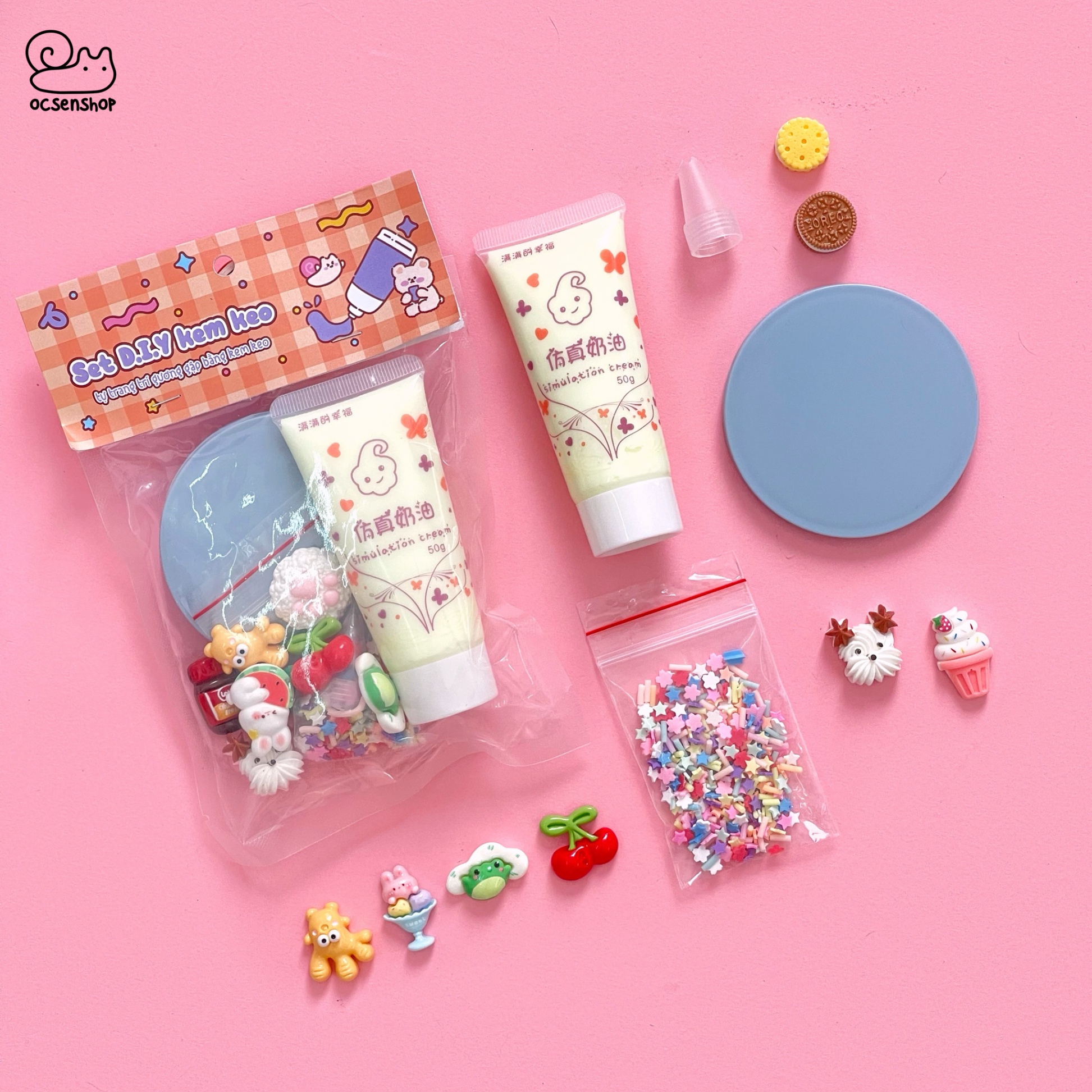 Set DIY kem keo