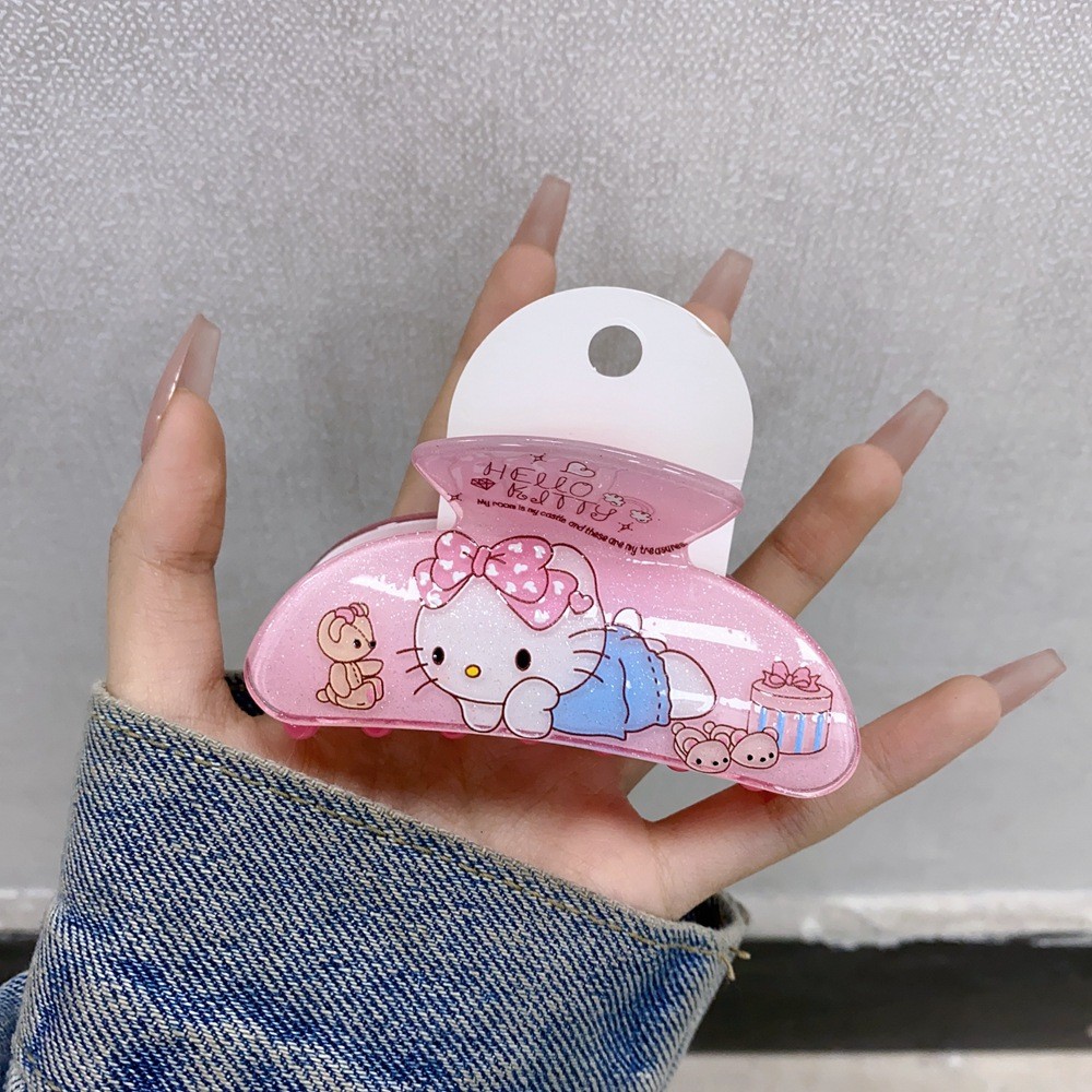 Kẹp càng cua Hello Kitty (8cm)