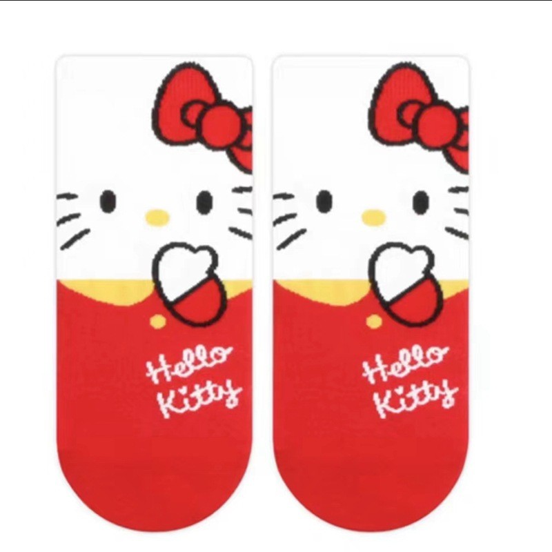 Tất ngắn cổ Hello Kitty