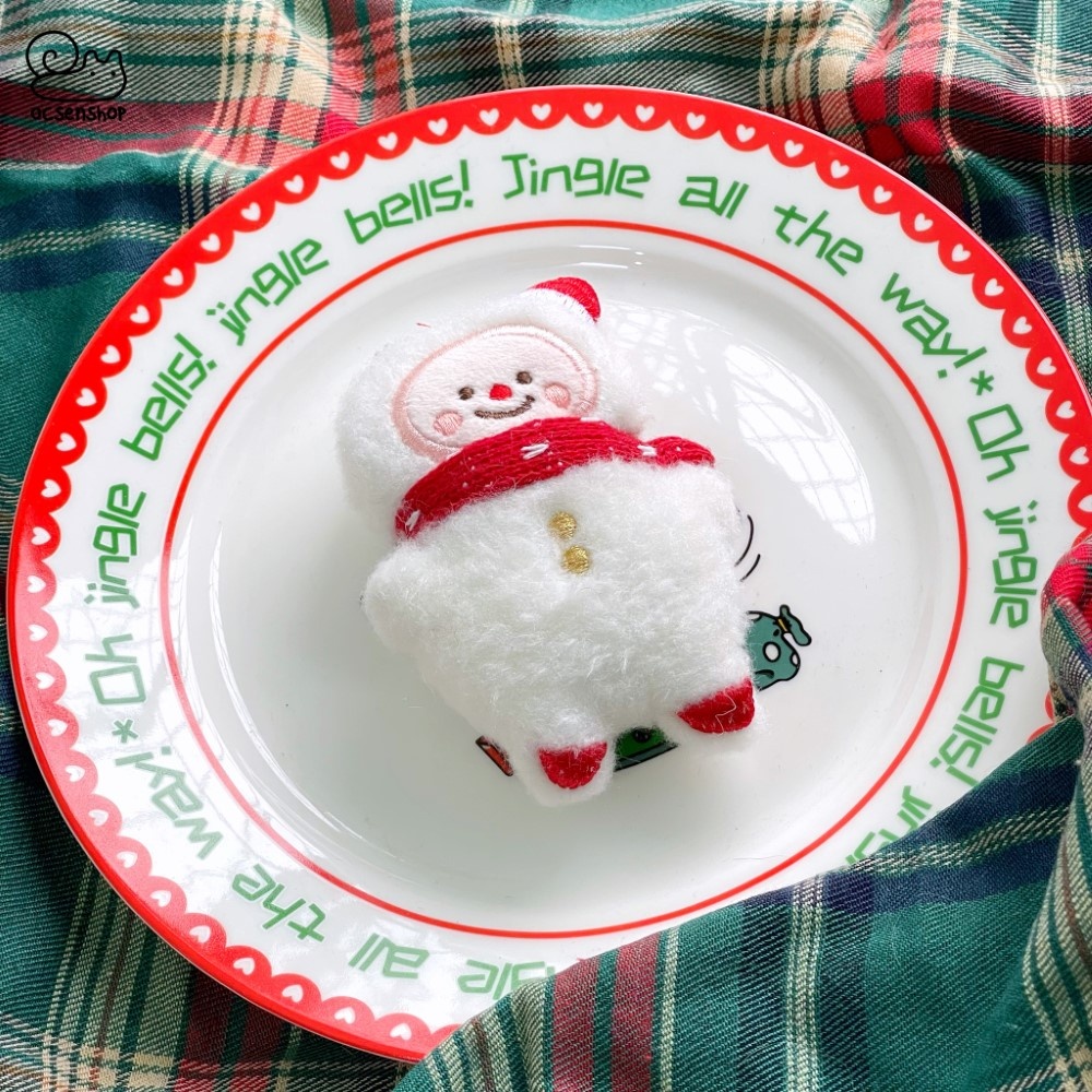 Móc khóa bông Noel (10cm)