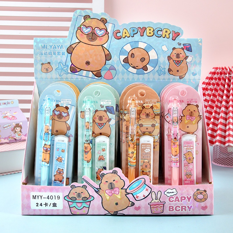 Set bút chì kim + ngòi Capybara MYY-4019