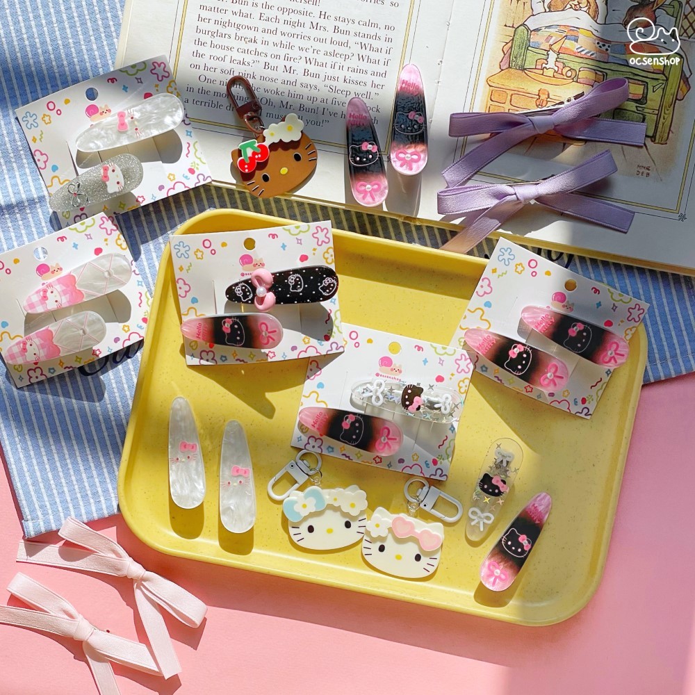 Set kep toc Hello Kitty (2c)