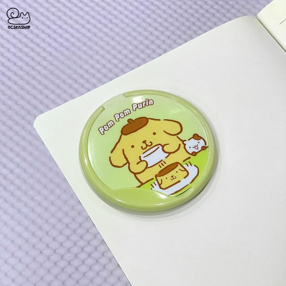 Gương gập kèm lược tròn Sanrio