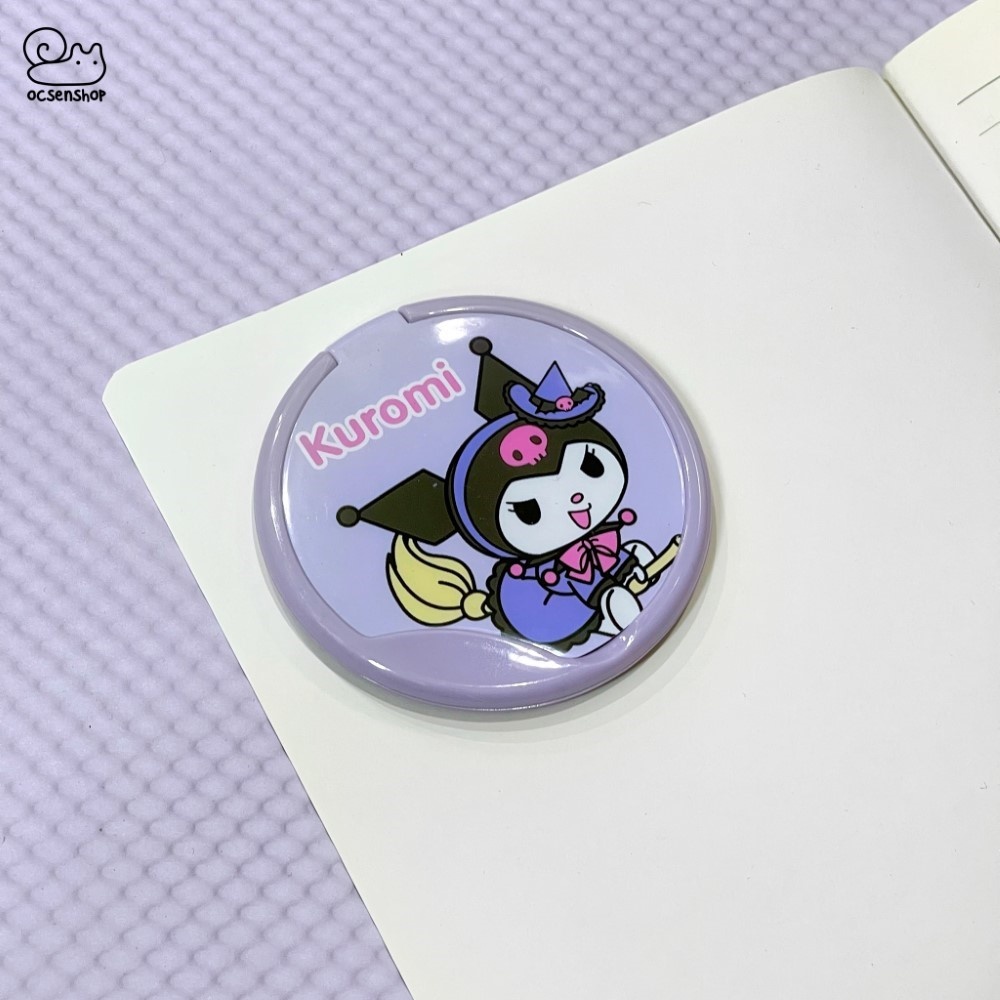 Gương gập kèm lược tròn Sanrio