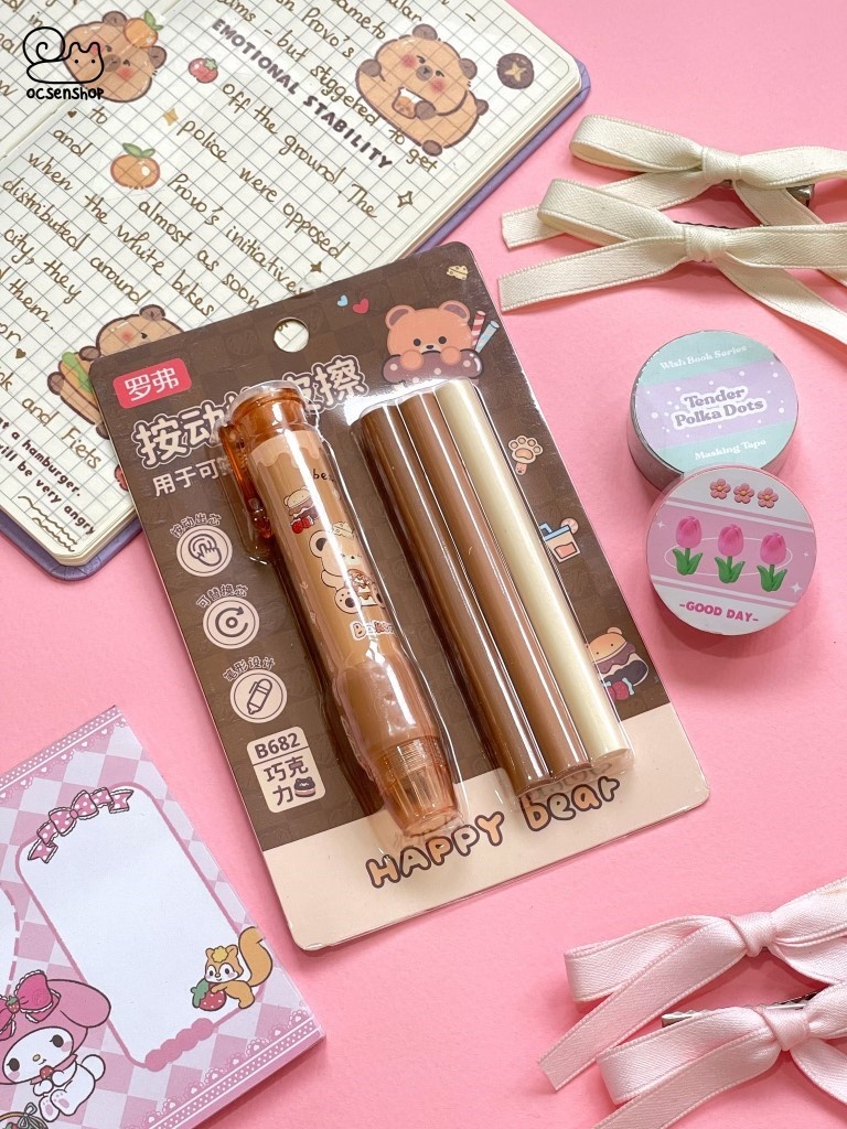 Tẩy dạng bấm Happy bear