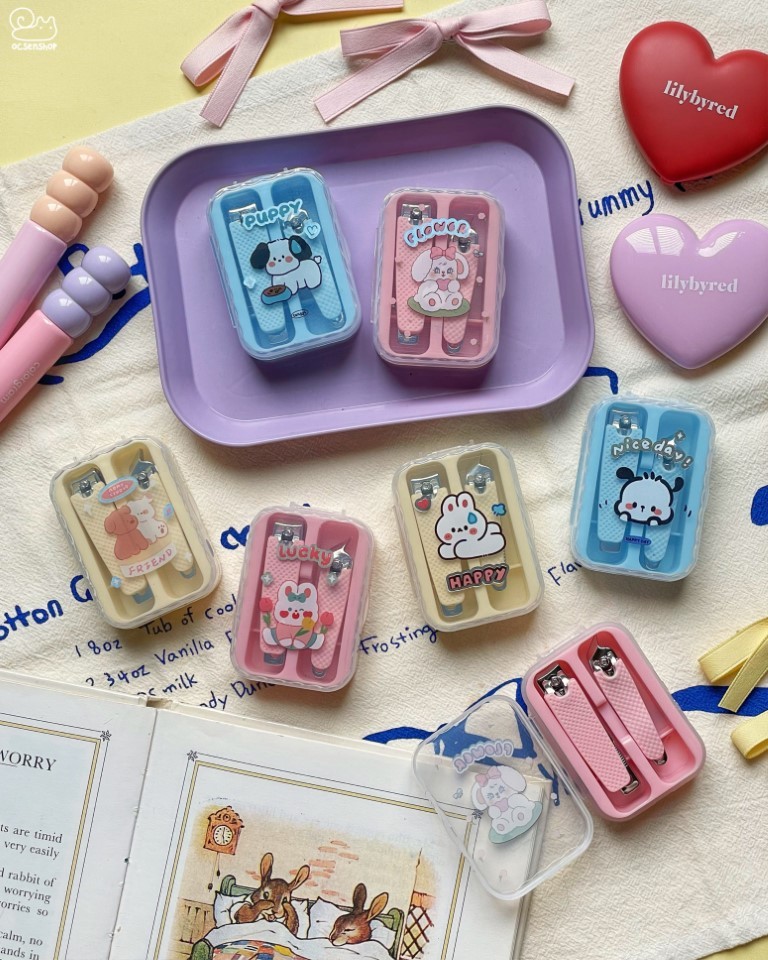 Set bấm móng tay Cartoon (2c)
