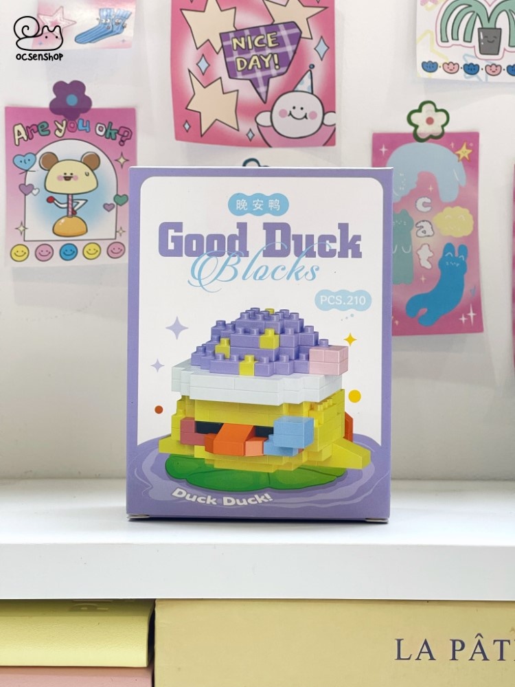 Bộ xếp hình Blocks Good duck