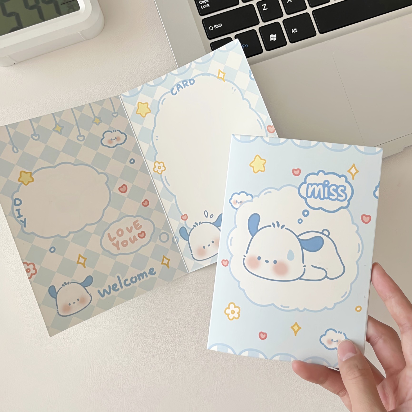 Thiệp bọc card Pochacco - Miss