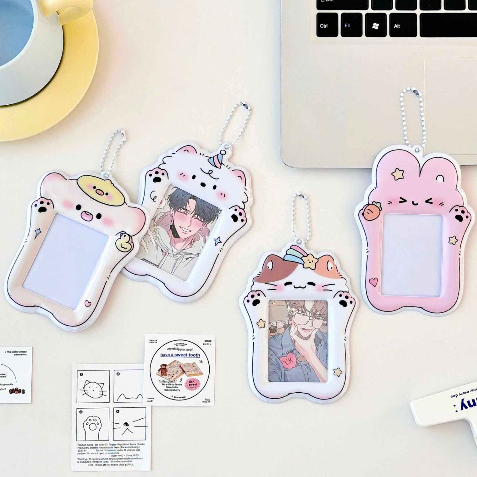 Card holder Động vật giơ tay