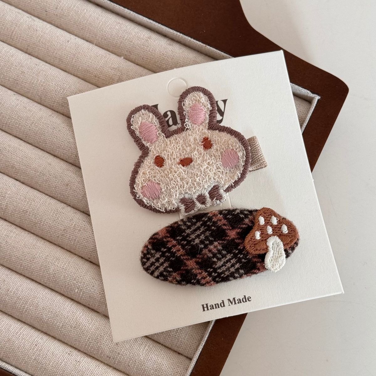 Set kẹp tóc vải (2c)