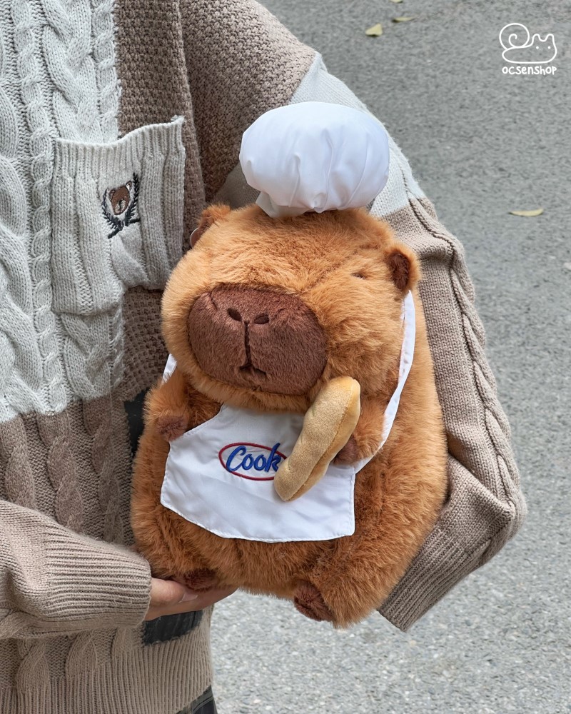 Capybara bông cosplay