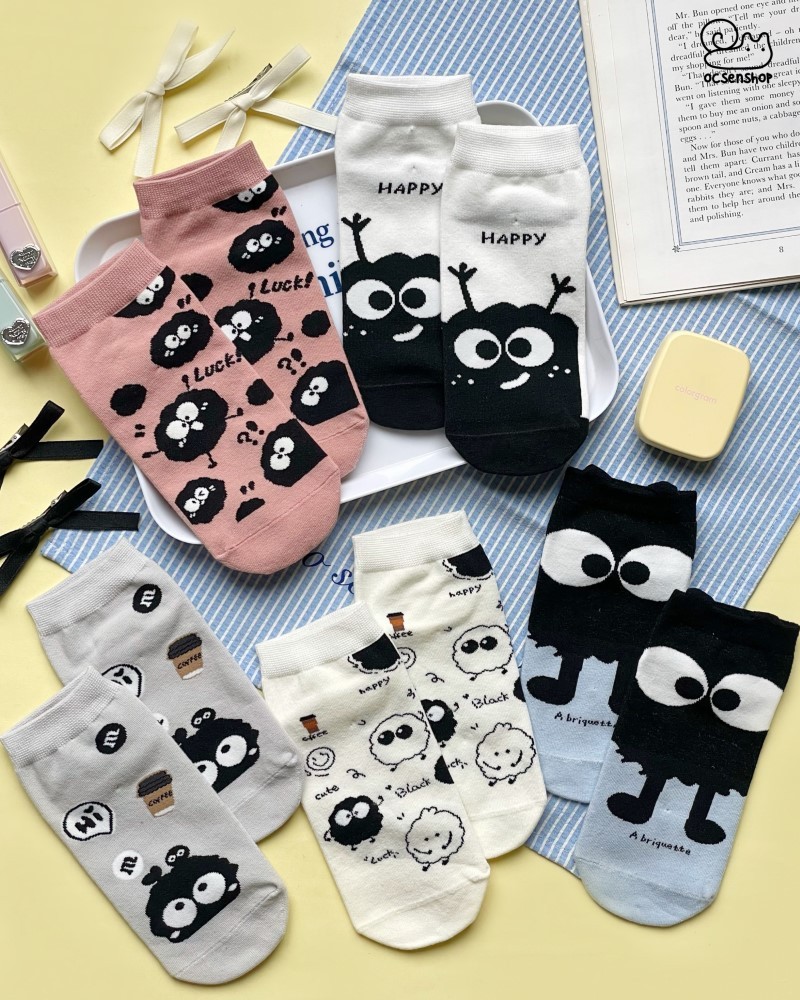 Tất ngắn cổ Susuwatari