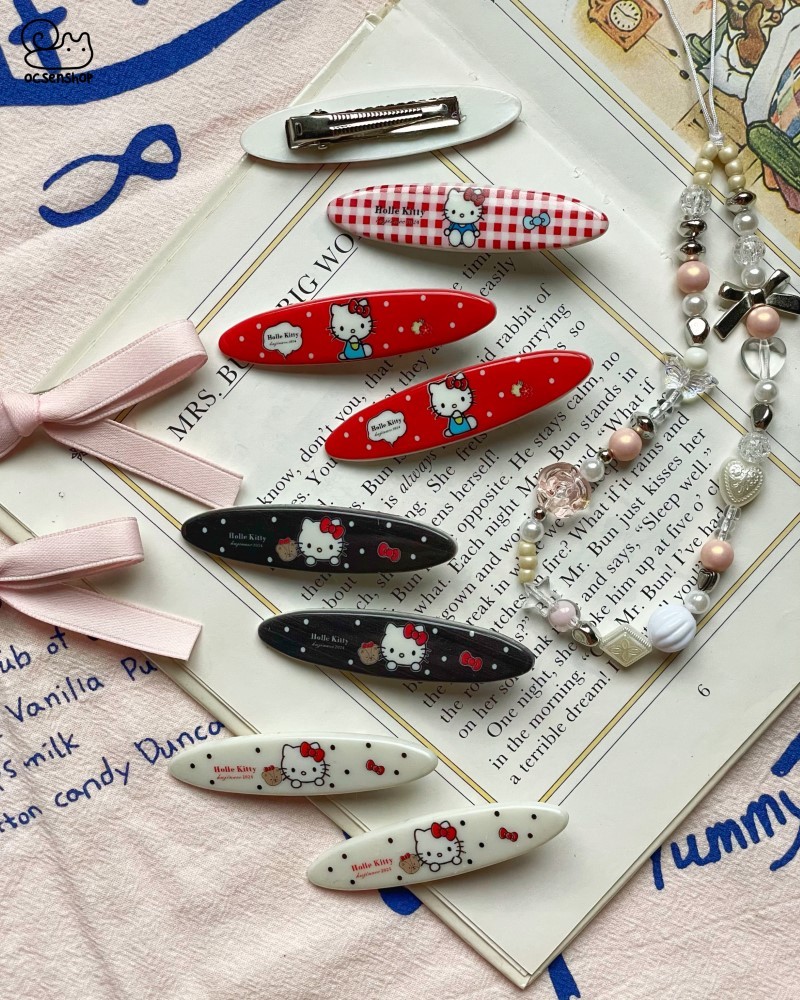 Set kep toc oval Hello Kitty (2c)