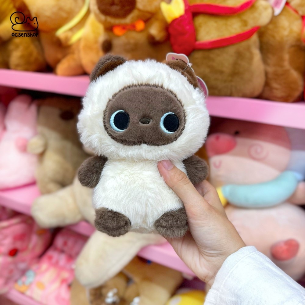 Động vật bông lông mịn (16cm)