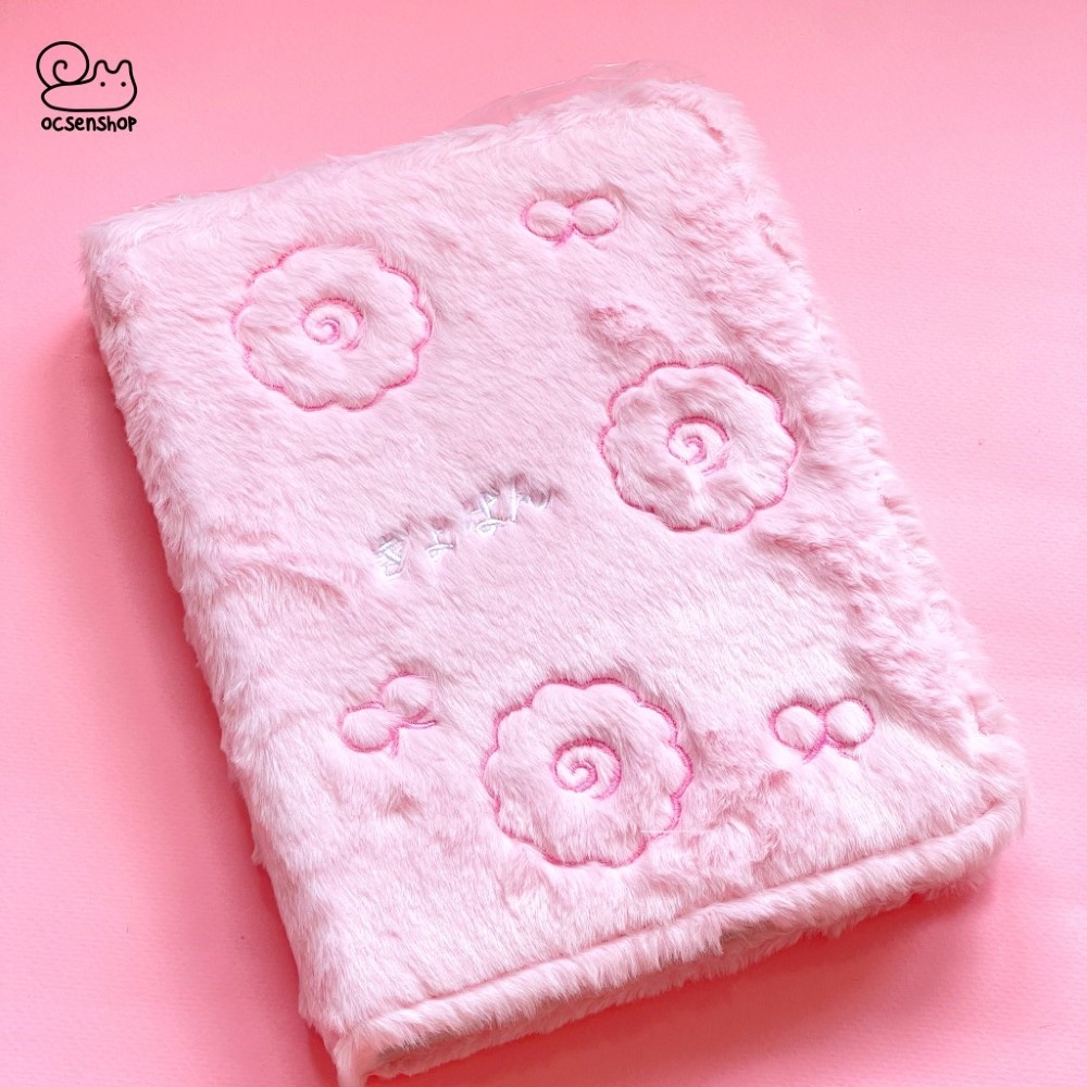 Binder cover A5 lông mịn chả cá