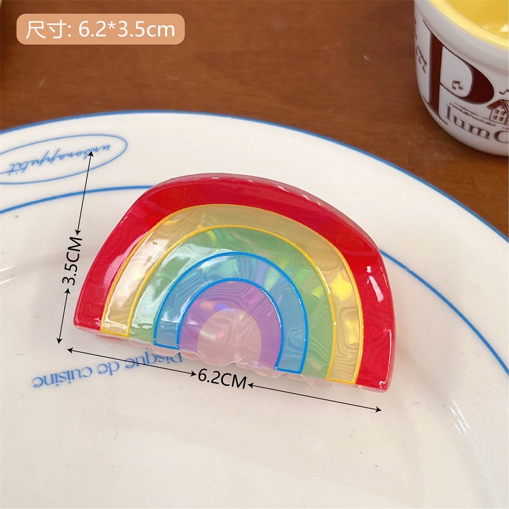 Kẹp càng cua Cầu vồng (6cm)