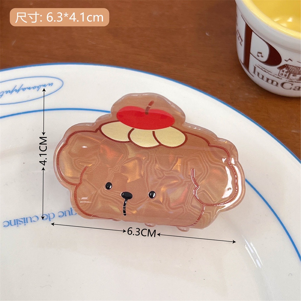 Kẹp càng cua mặt động vật (6cm)