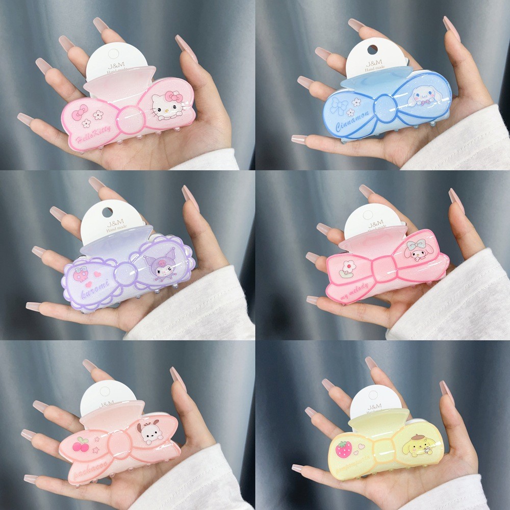 Kẹp càng cua Nơ sanrio (8cm)