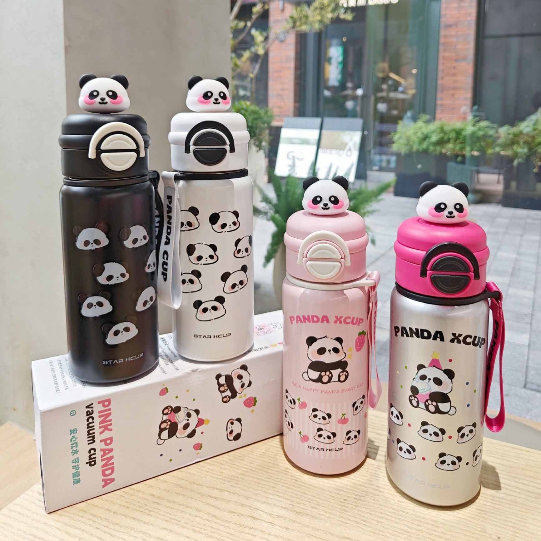 Bình giữ nhiệt Panda (500ml)