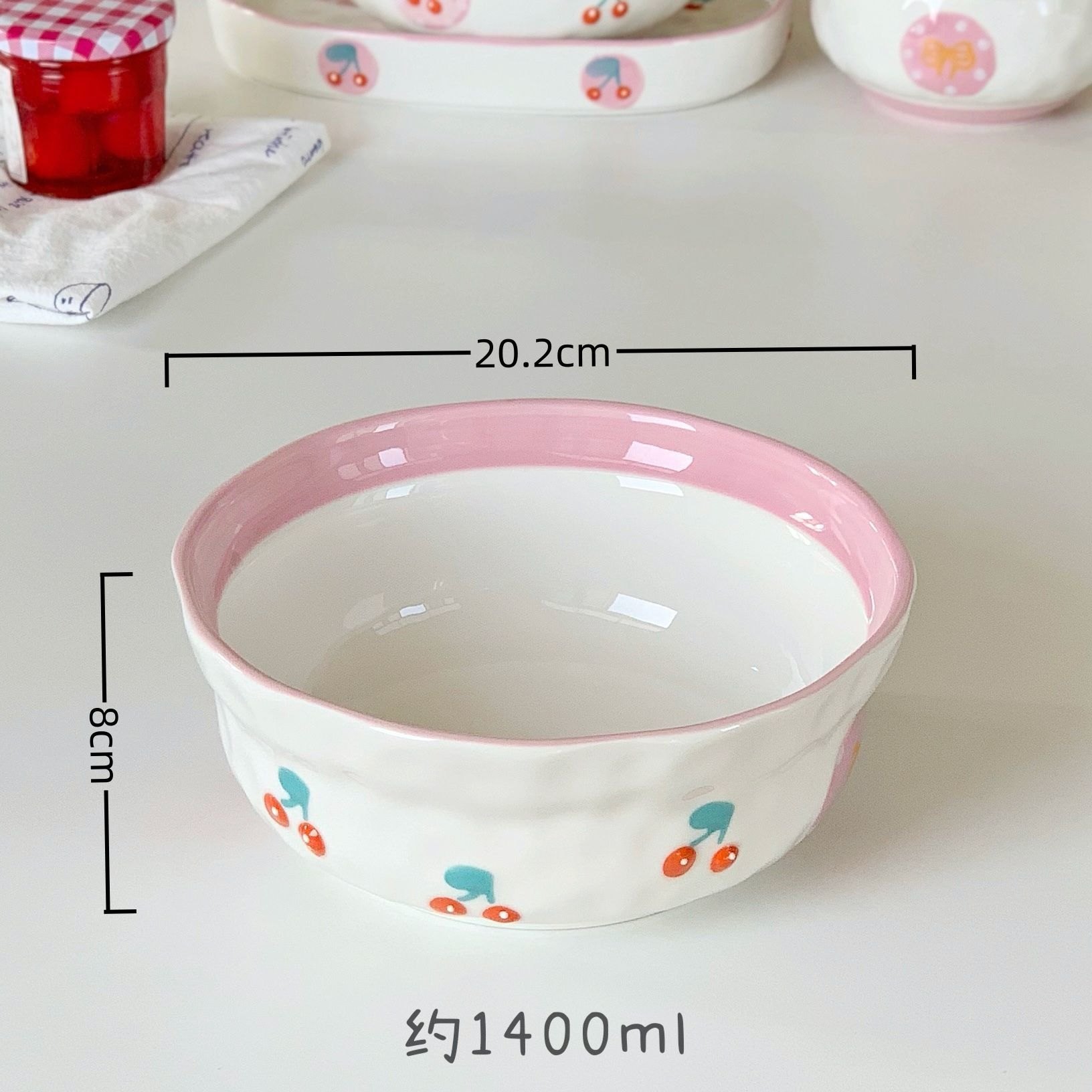 Bát sứ Cherry